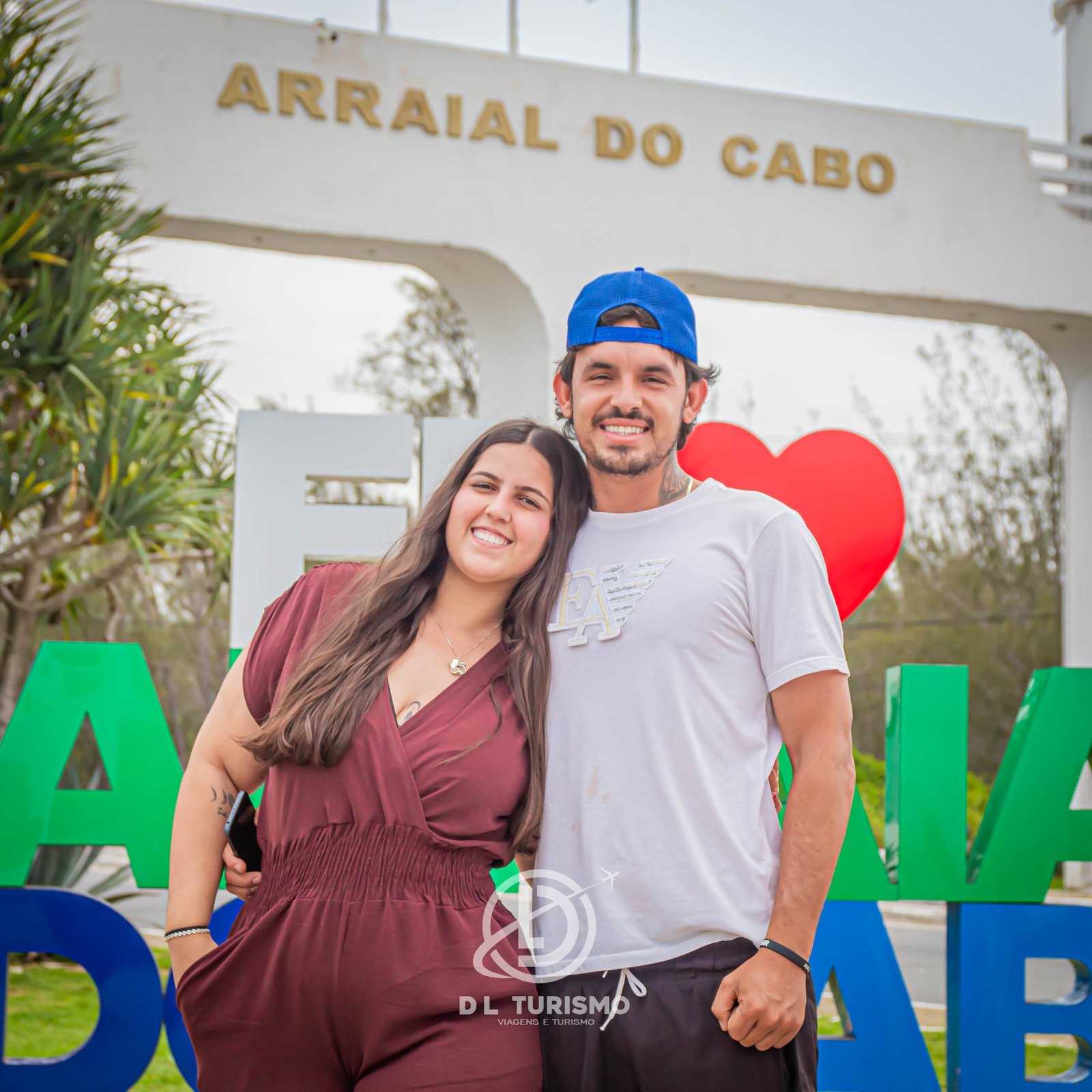Passageiros da DL em viagem anterior, em Arraial do Cabo